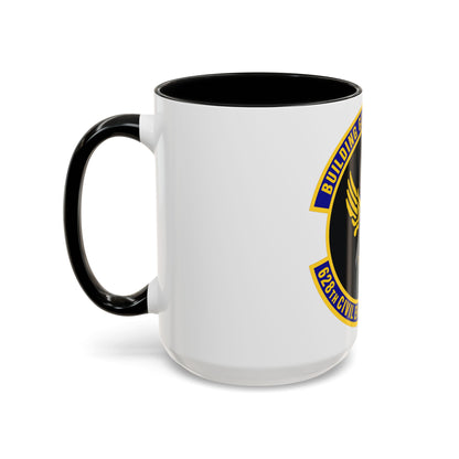 628th Civil Engineer Squadron (U.S. Air Force) Accent Coffee Mug