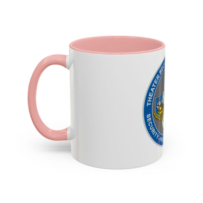 AF North TSC Theater Security Cooperation (U.S. Air Force) Accent Coffee Mug
