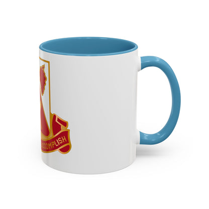 231 Engineer Combat Battalion (U.S. Army) Accent Coffee Mug
