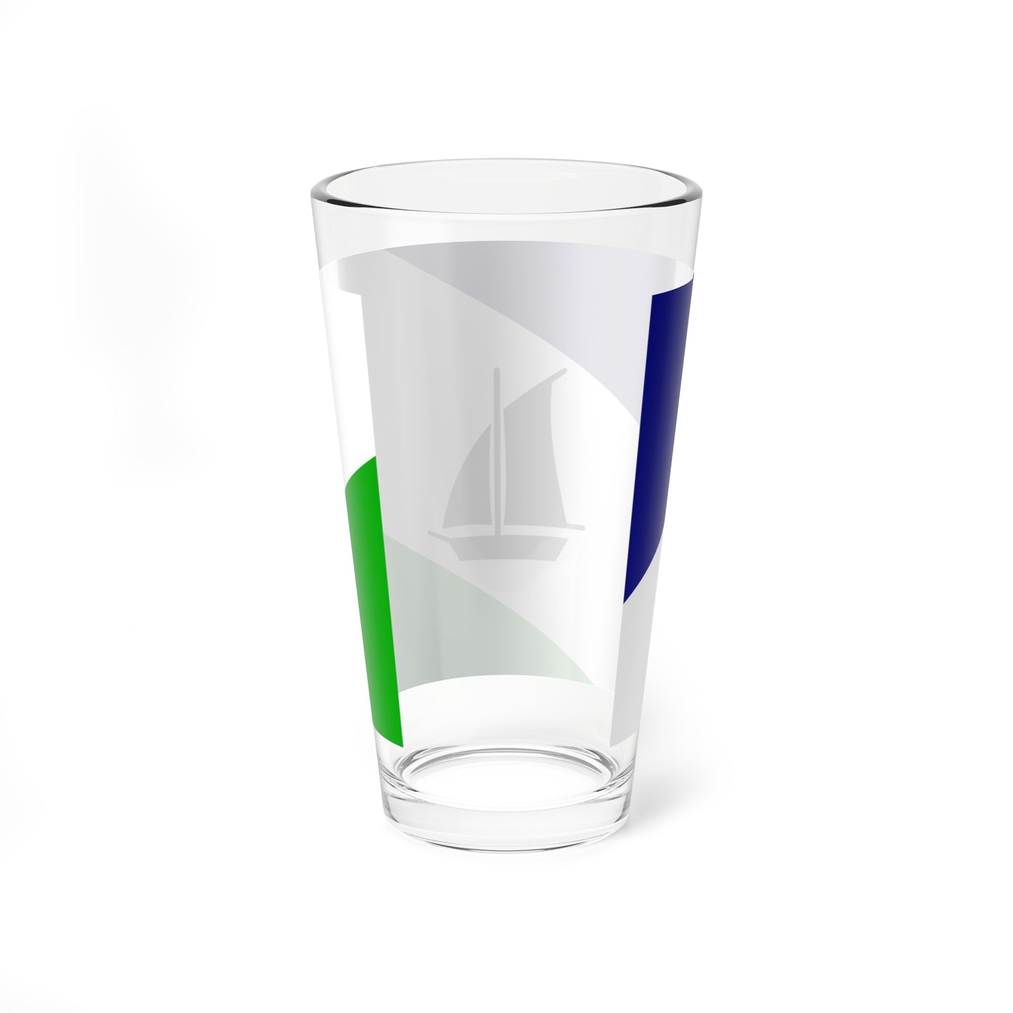 Flag of Puerto Montt Chile (Chile) Pint Glass 16oz
