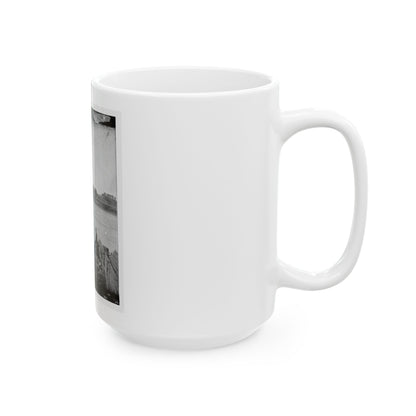 Port Royal Island, S.C. Coosaw Ferry; Battleground Of January 1, 1862, In The Distance (U.S. Civil War) White Coffee Mug