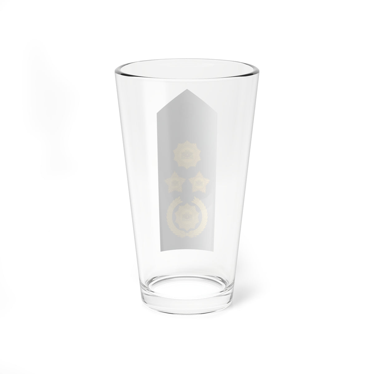 17. Myanmar Army VSGEN (Myanmar) (Military Rank) Pint Glass 16oz