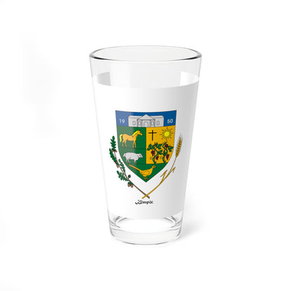 Flag of Kompoc (Hungary) Pint Glass 16oz