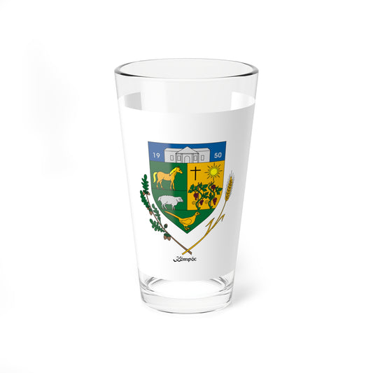 Flag of Kompoc (Hungary) Pint Glass 16oz
