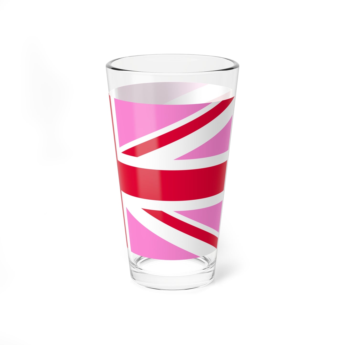 Gay Pride flag of the United Kingdom (United Kingdom) Pint Glass 16oz
