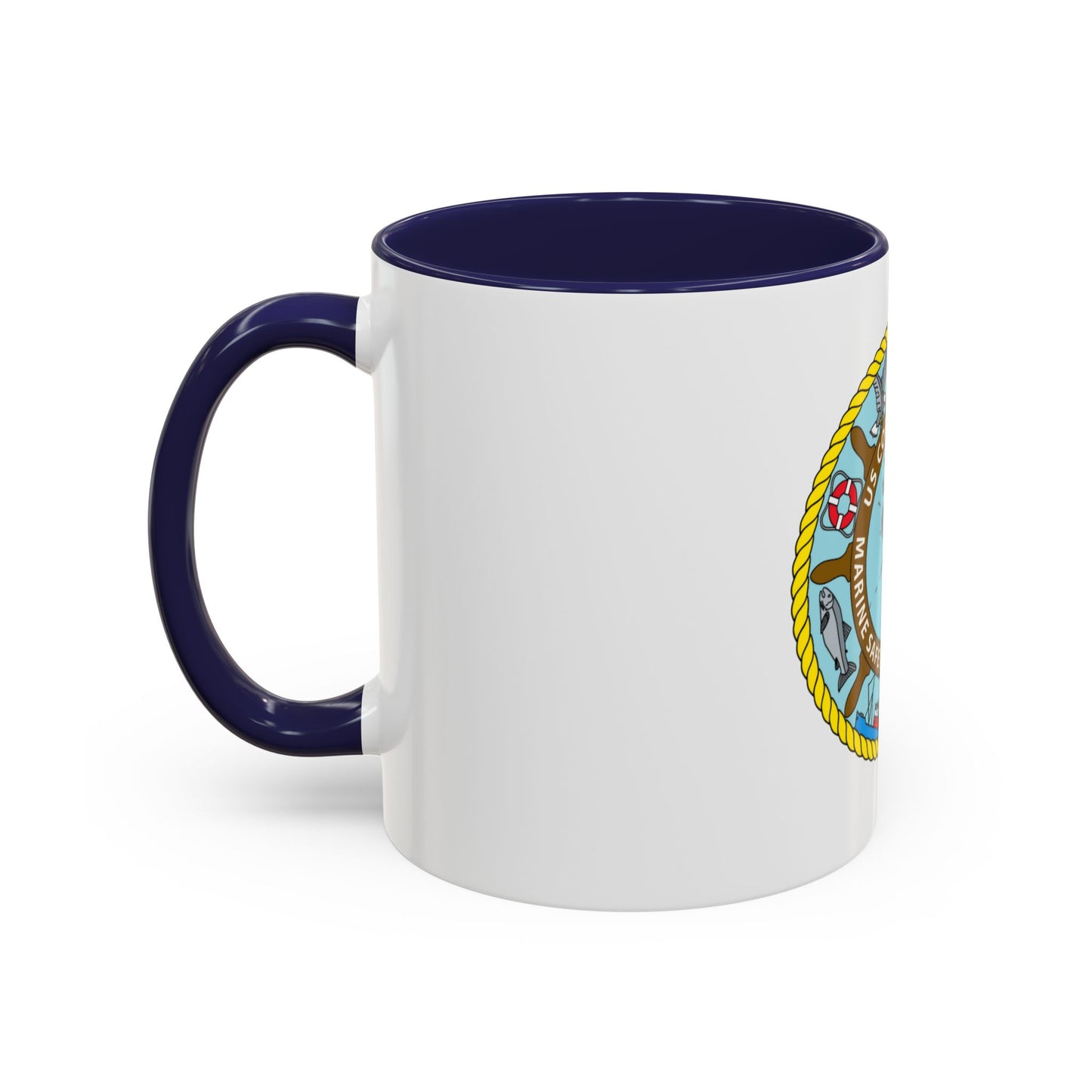 USCG Marine Safety Office Juneau (U.S. Coast Guard) Accent Coffee Mug