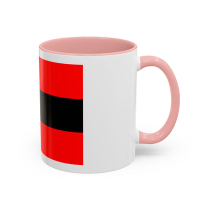 Civil Ensign of Albania - Accent Coffee Mug