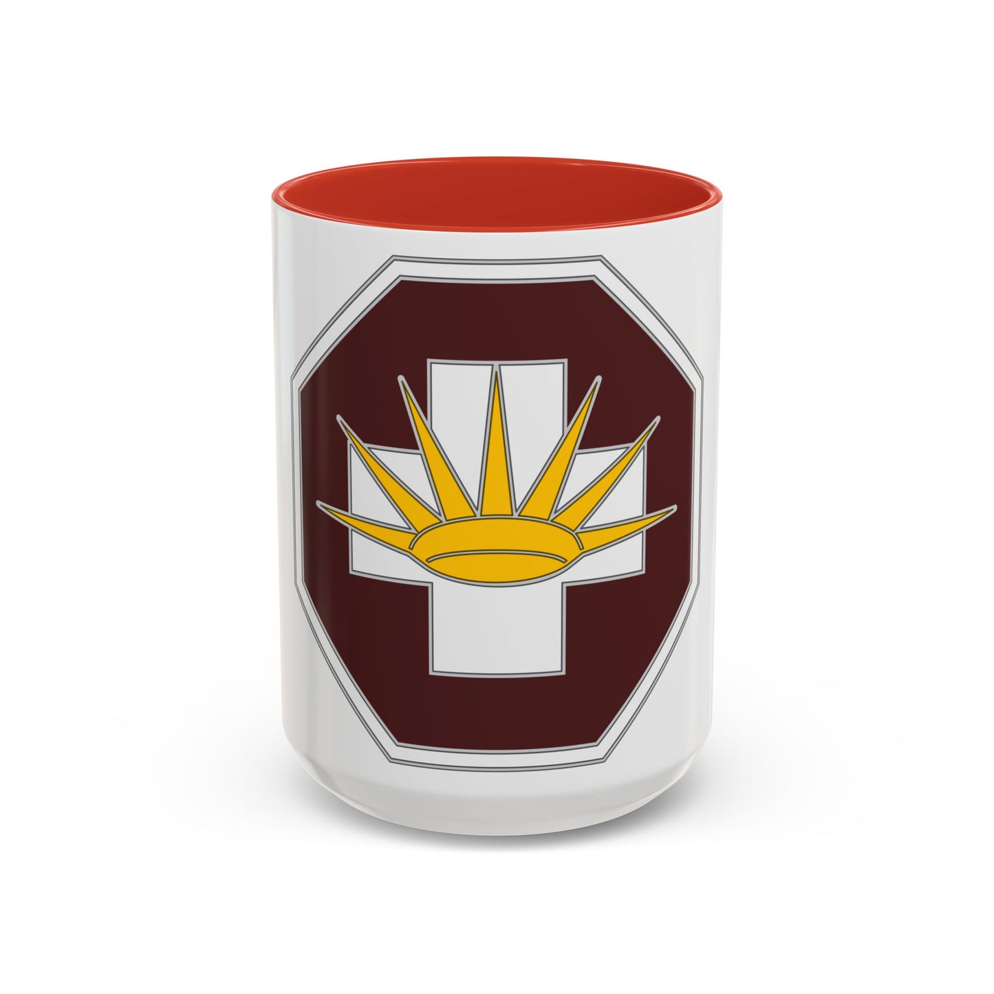 8 Medical Brigade 3 (U.S. Army) Accent Coffee Mug