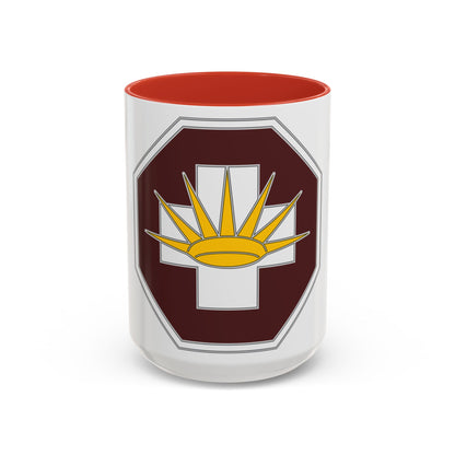 8 Medical Brigade 3 (U.S. Army) Accent Coffee Mug