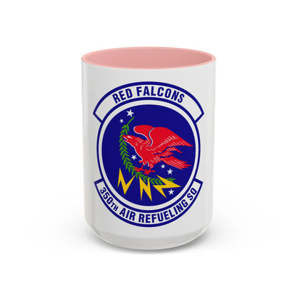 350 Air Refueling Squadron AMC (U.S. Air Force) Accent Coffee Mug