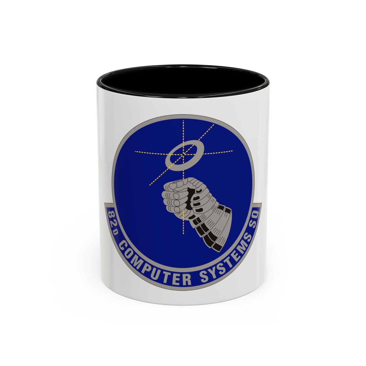 82d Computer Systems Squadron (U.S. Air Force) Accent Coffee Mug