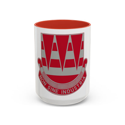 63 Engineer Battalion (U.S. Army) Accent Coffee Mug