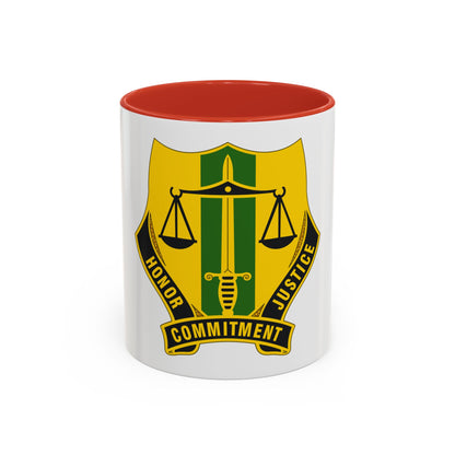 724 Military Police Battalion (U.S. Army) Accent Coffee Mug