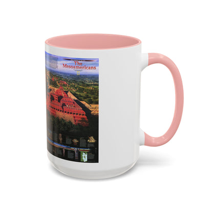 North America - The Mesoamericans (1997) (Map) Accent Coffee Mug