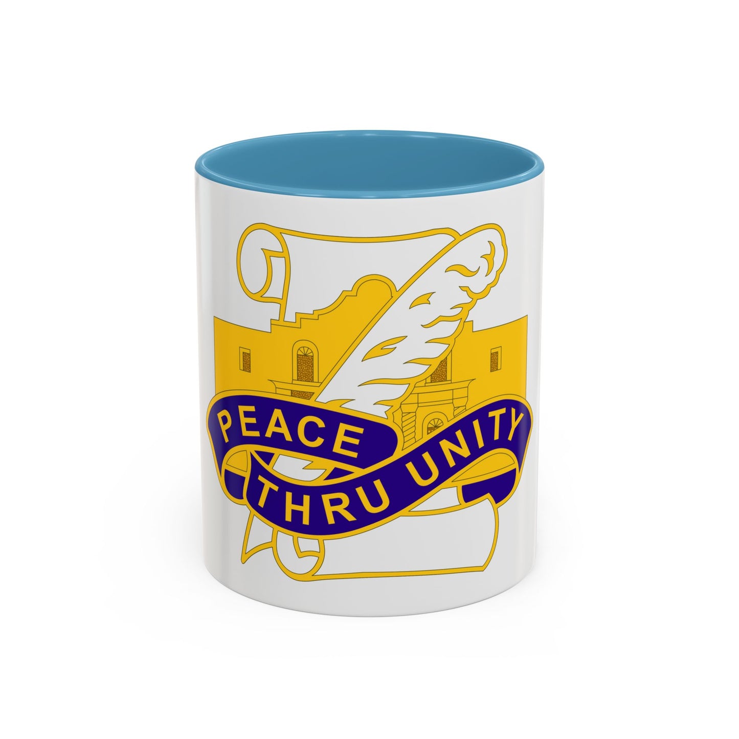 321 Civil Affairs Brigade 2 (U.S. Army) Accent Coffee Mug