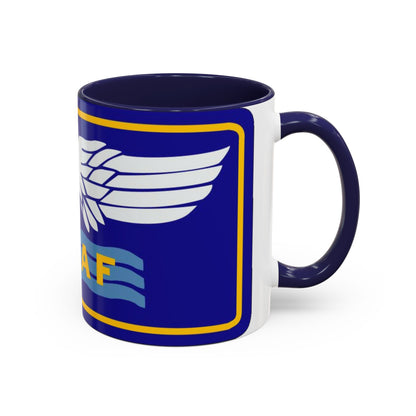 Tasse à café avec accents des forces aériennes alliées méditerranéennes (armée américaine)