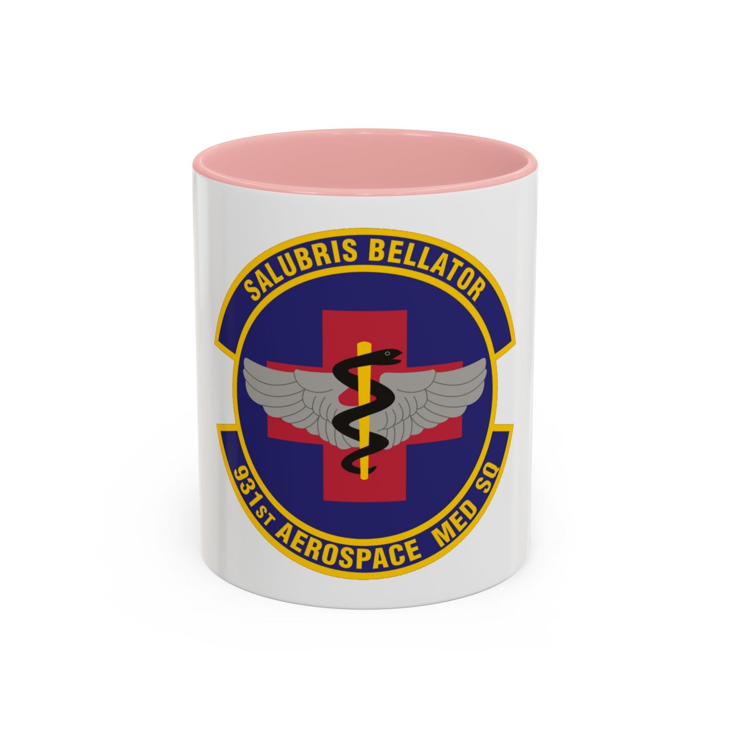 931 Aerospace Medicine Squadron AFRC (U.S. Air Force) Accent Coffee Mug
