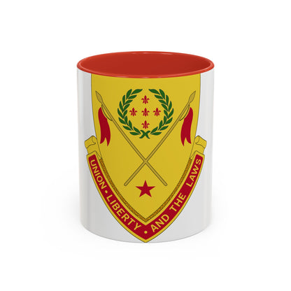 180th Field Artillery Battalion (U.S. Army) Accent Coffee Mug