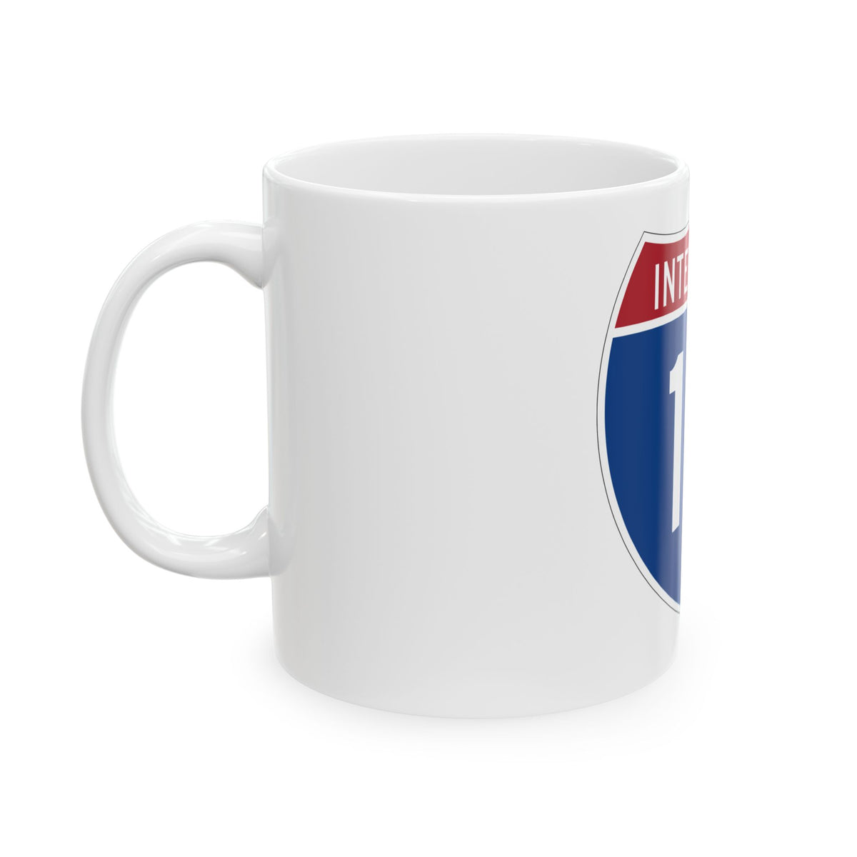 Interstate 12 (U.S. Highways) White Coffee Mug