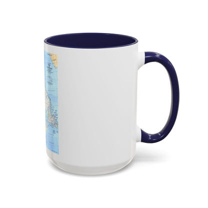 Canada - Quebec & Newfoundland (1980) (Map) Accent Coffee Mug