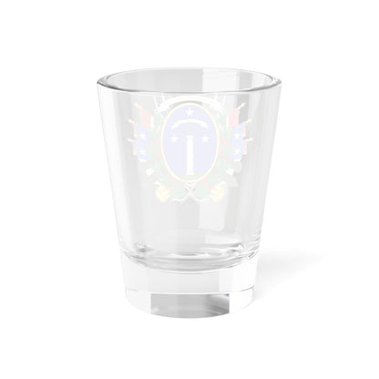 Greater Coat of Arms of Chile 1819-1834 (Chile) (Coat of Arms) Shot Glass 1.5oz