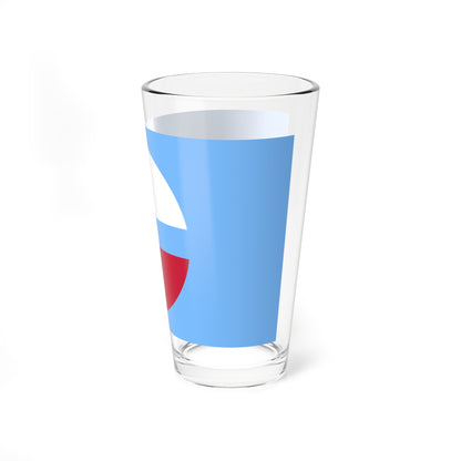 Flag of Collin County Texas (United States) Pint Glass 16oz