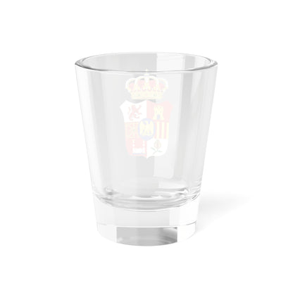 Lesser Coat of Arms of Joseph Bonaparte as King of Spain (Spain) (Coat of Arms) Shot Glass 1.5oz