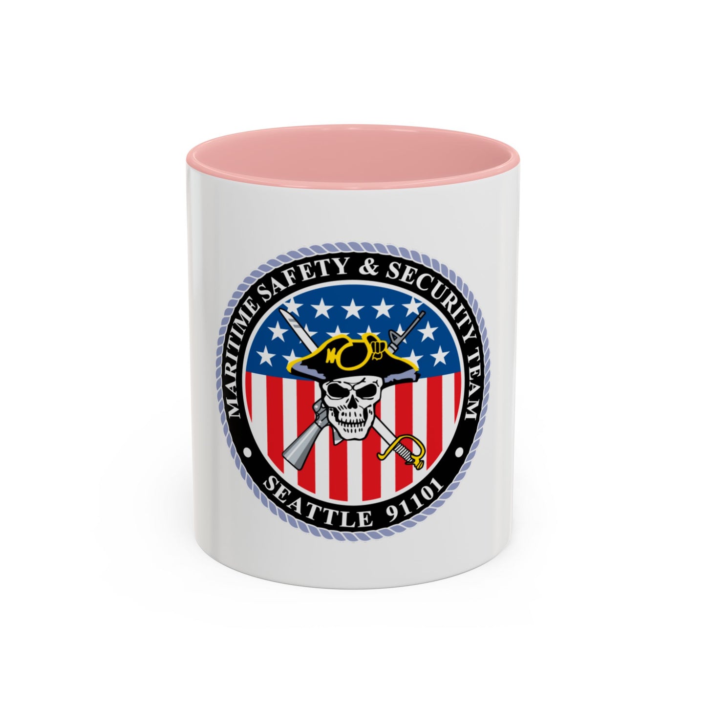 Maritime Safety & Security Team Seattle MSST (U.S. Coast Guard) Accent Coffee Mug