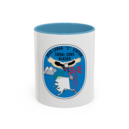 USCG Loran C Station Shoal Cove Alaska (U.S. Coast Guard) Accent Coffee Mug