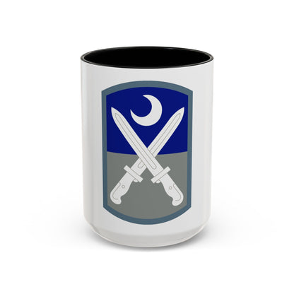 218 Maneuver Enhancement Brigade (U.S. Army) Accent Coffee Mug