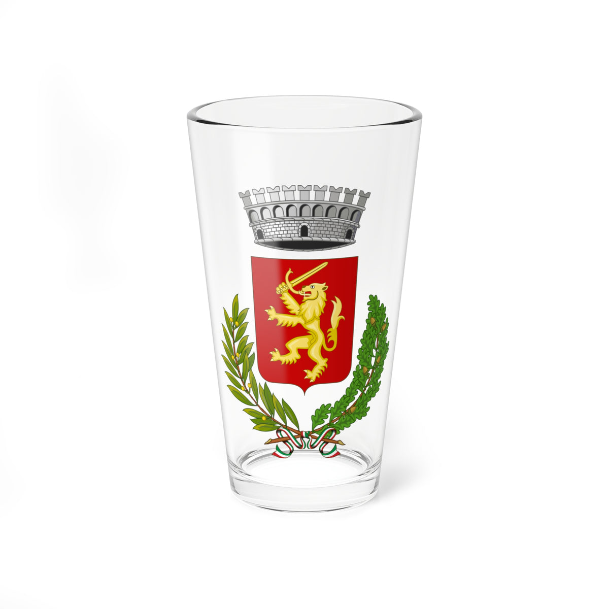 Forlimpopoli-Stemma (Italy) (Coat of Arms) Pint Glass 16oz