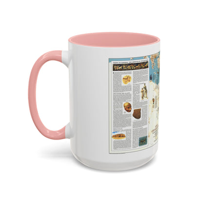 Middle East - Early Civilizations (1978) (Map) Accent Coffee Mug
