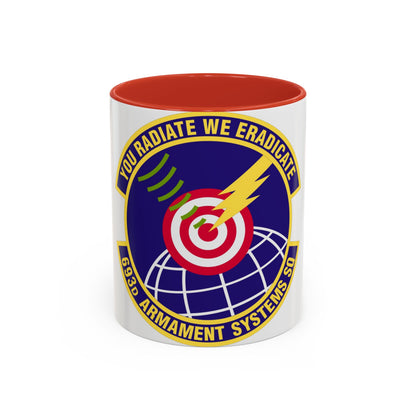 693d Armament Systems Squadron (U.S. Air Force) Accent Coffee Mug