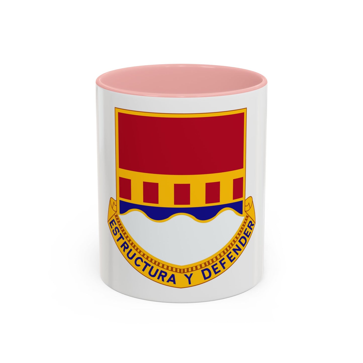 1402 Engineer Battalion (U.S. Army) Accent Coffee Mug