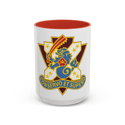 161 Medical Battalion (U.S. Army) Accent Coffee Mug