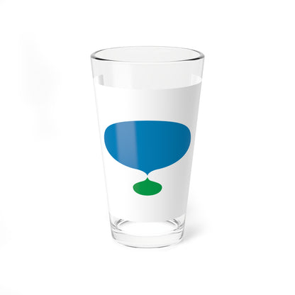 Flag of Konan Shiga (Japan) Pint Glass 16oz