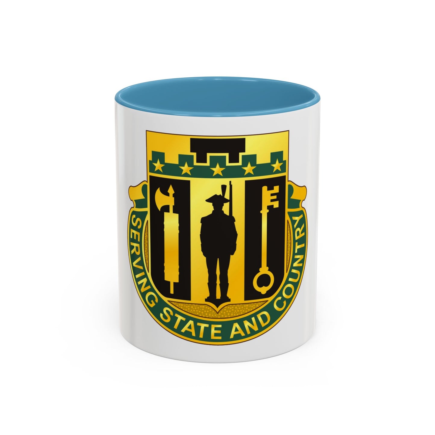 102 Military Police Battalion (U.S. Army) Accent Coffee Mug