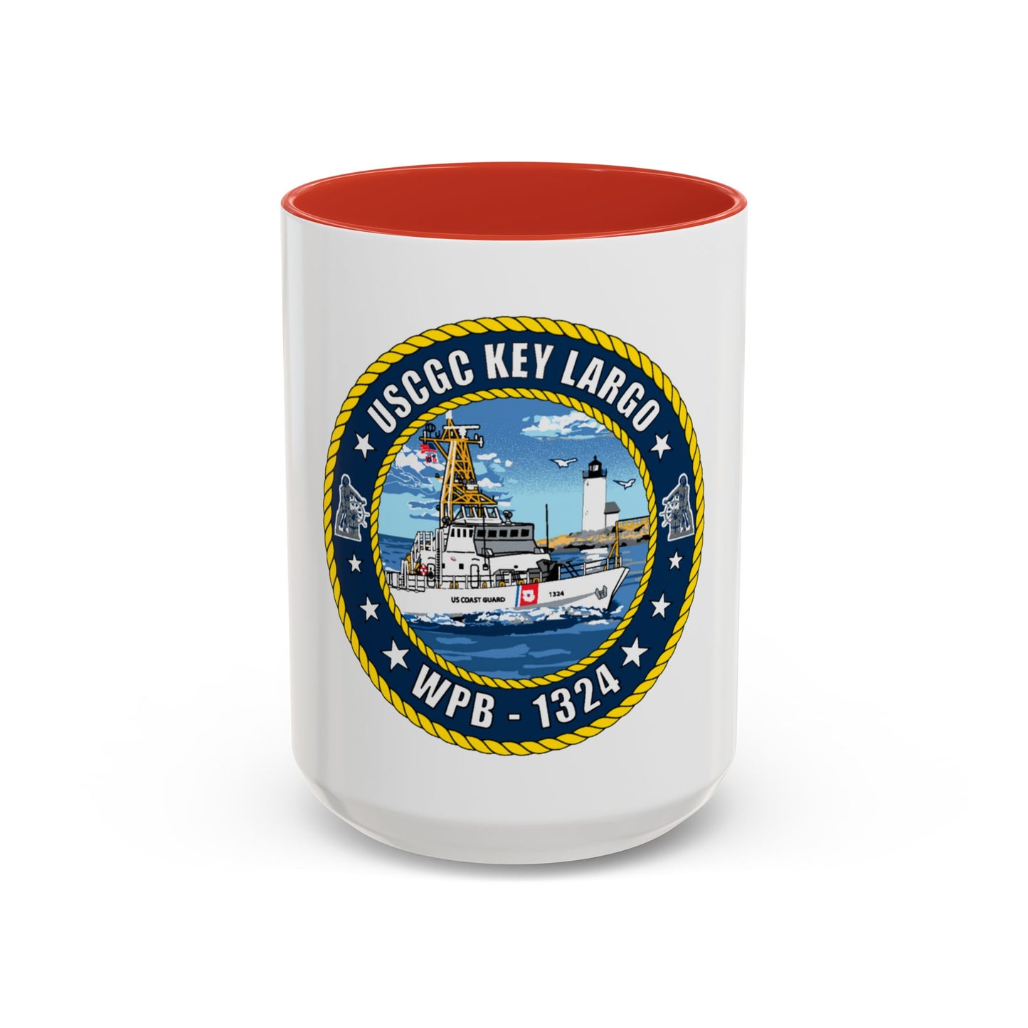 USCGC Key Largo WPB 1324 (U.S. Coast Guard) Accent Coffee Mug