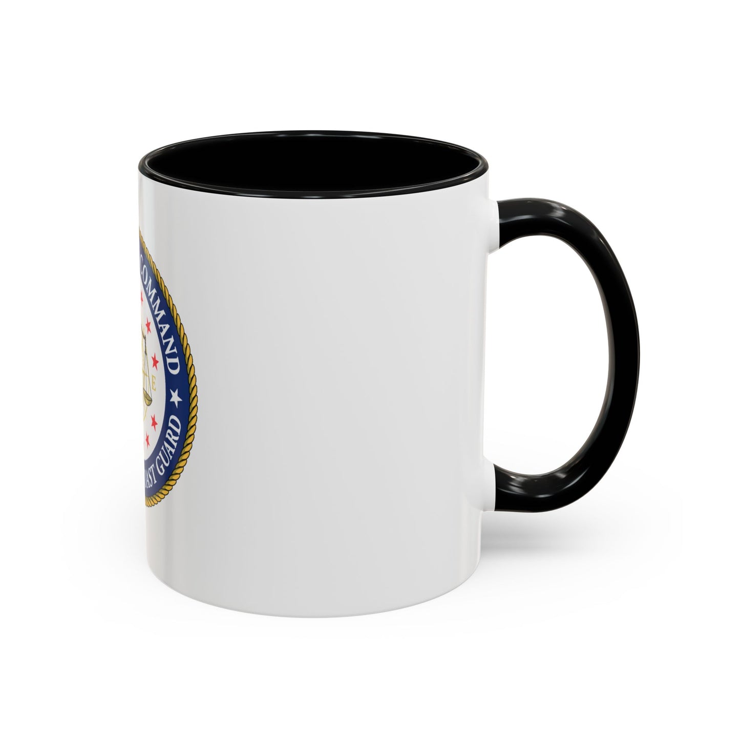 USCG Legal Service Command (U.S. Coast Guard) Accent Coffee Mug