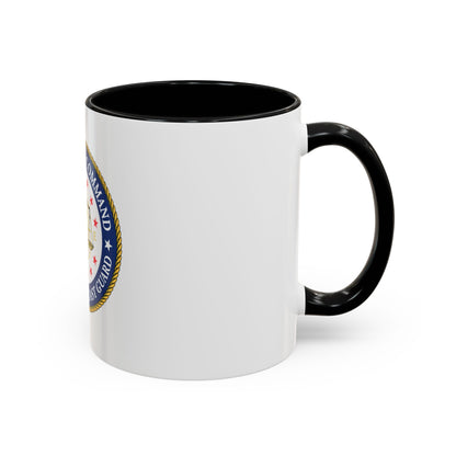 USCG Legal Service Command (U.S. Coast Guard) Accent Coffee Mug