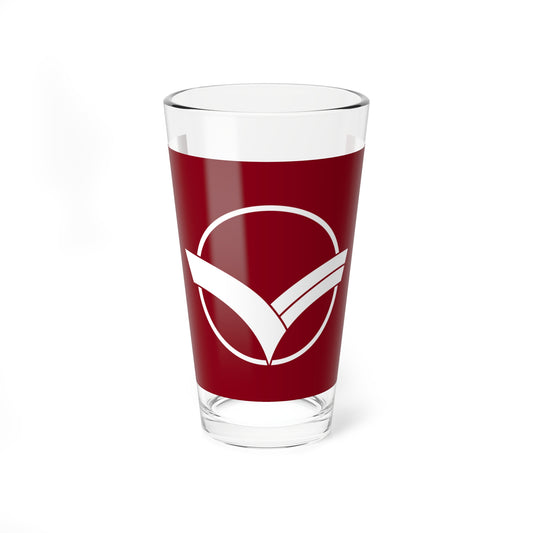 Flag of Nishikawa Yamagata (Japan) Pint Glass 16oz