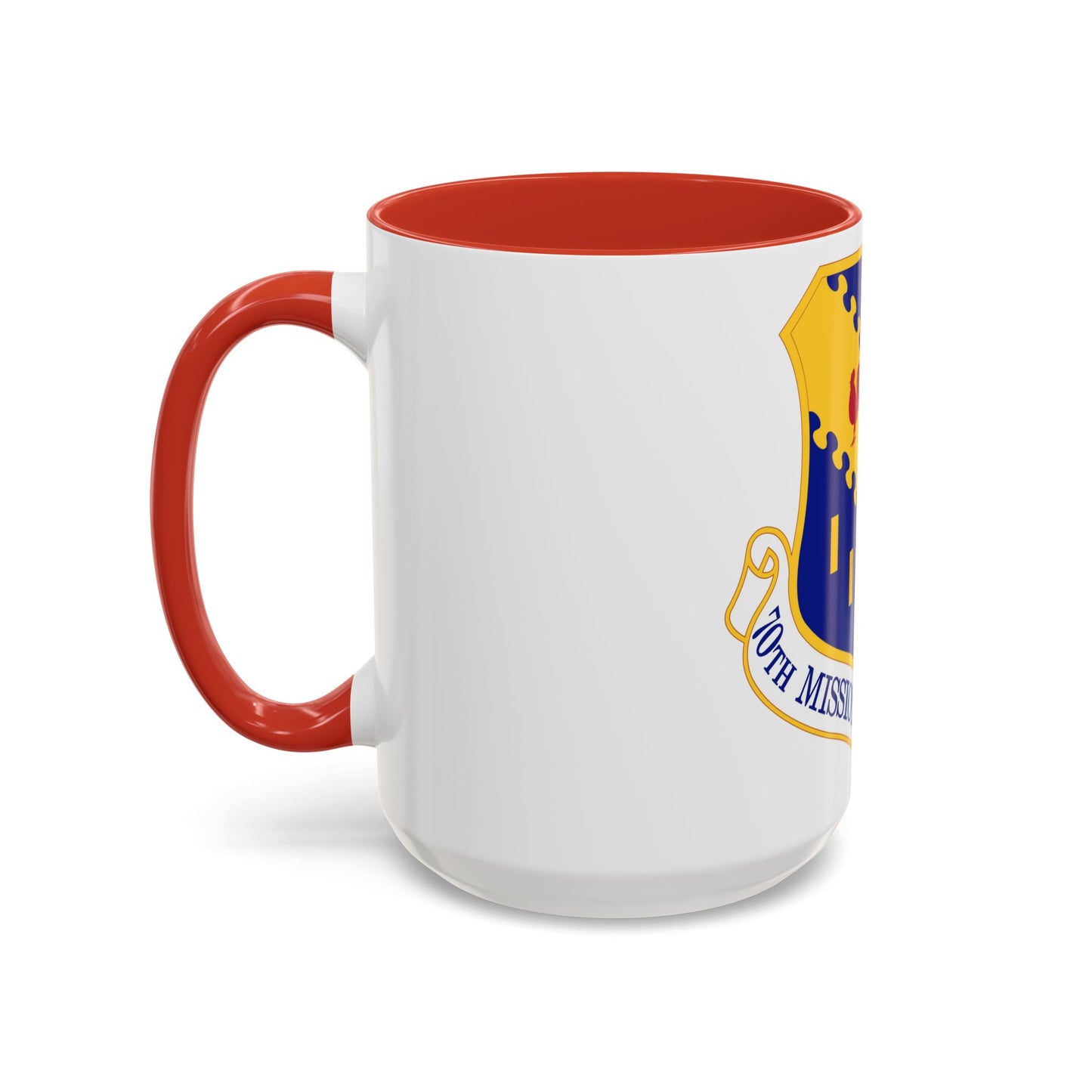 70th Mission Support Group (U.S. Air Force) Accent Coffee Mug