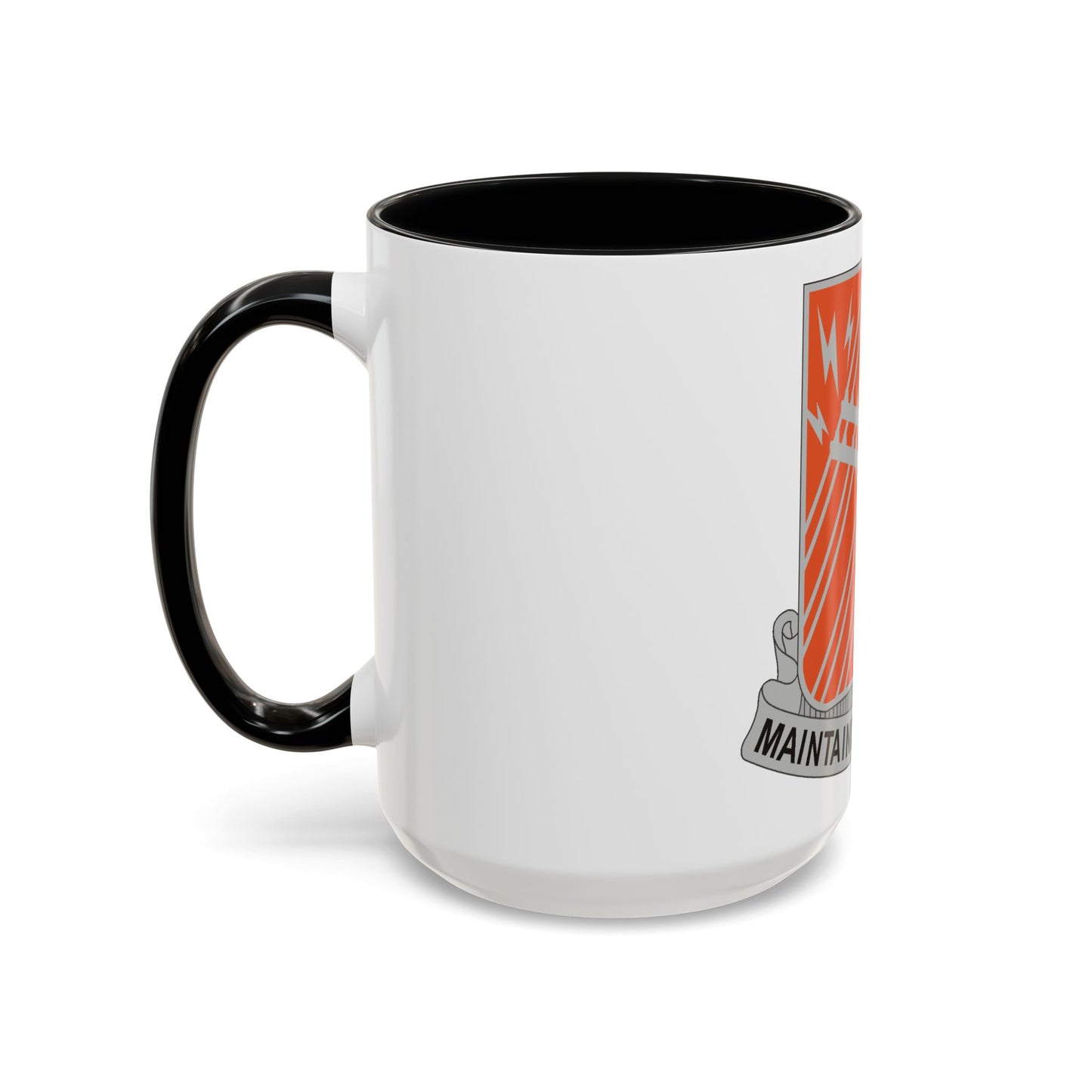 440 Signal Battalion (U.S. Army) Accent Coffee Mug