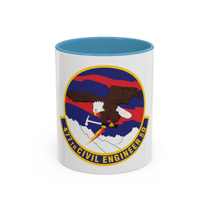 477th Civil Engineer Squadron (U.S. Air Force) Accent Coffee Mug