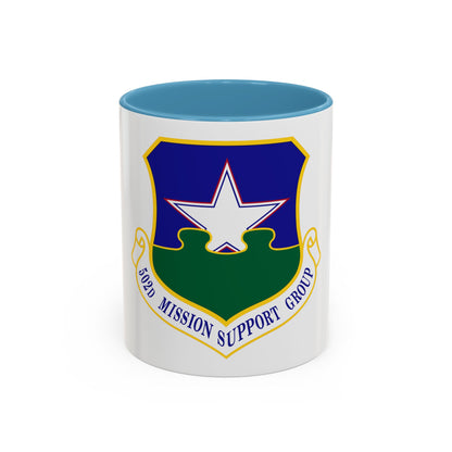 502d Mission Support Group (U.S. Air Force) Accent Coffee Mug