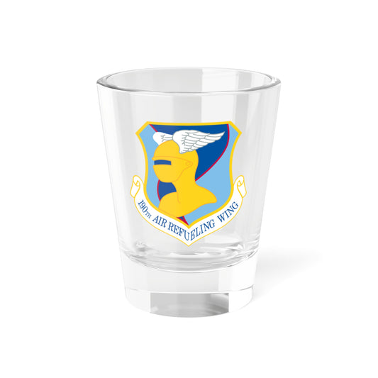 190th Air Refueling Wing (U.S. Air Force) Shot Glass 1.5oz