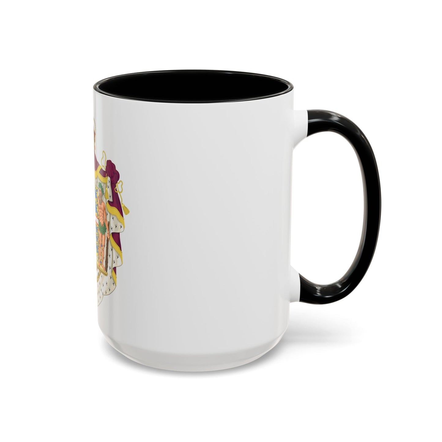 Coat of arms of the Crown Prince of Denmark - Accent Coffee Mug