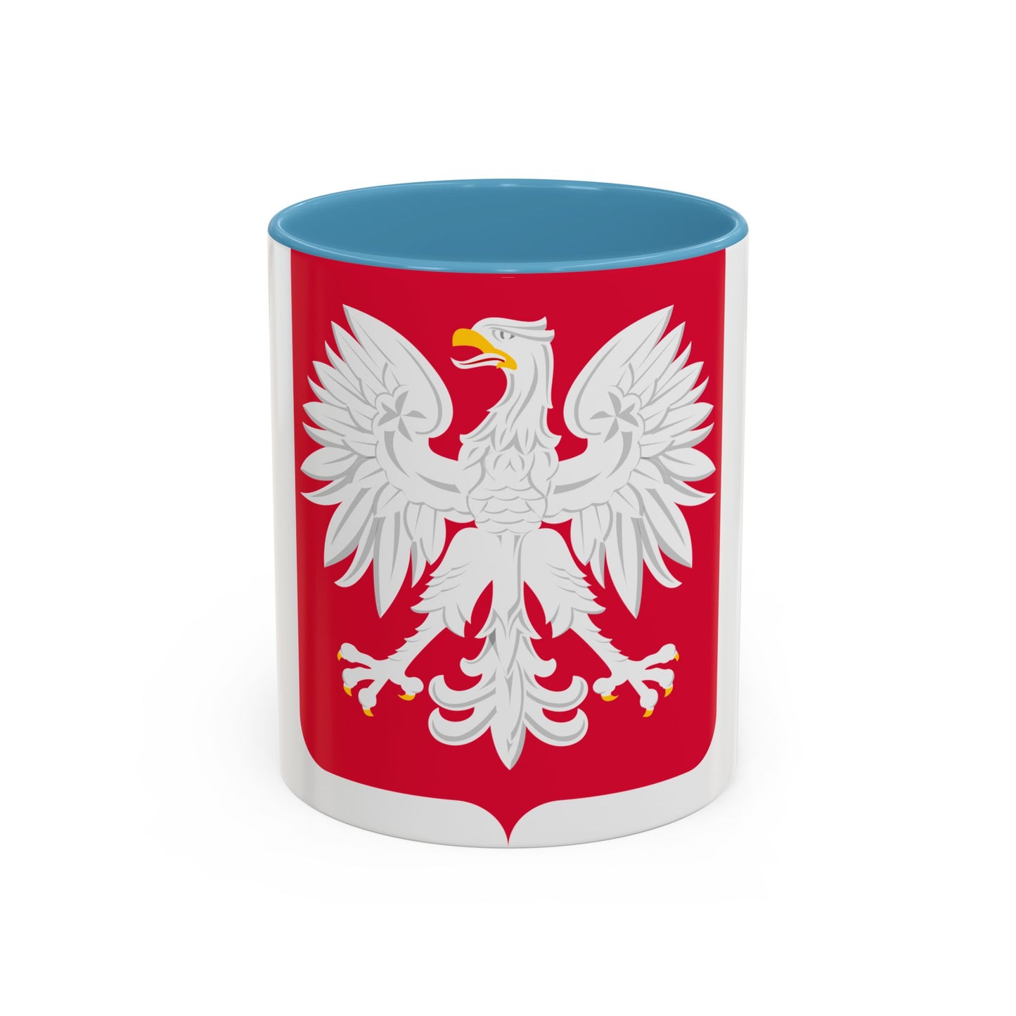 Coat of arms of Poland (1980-1990) - Accent Coffee Mug