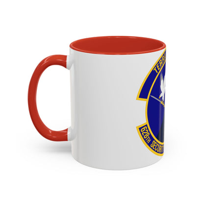 628th Security Forces Squadron (U.S. Air Force) Accent Coffee Mug