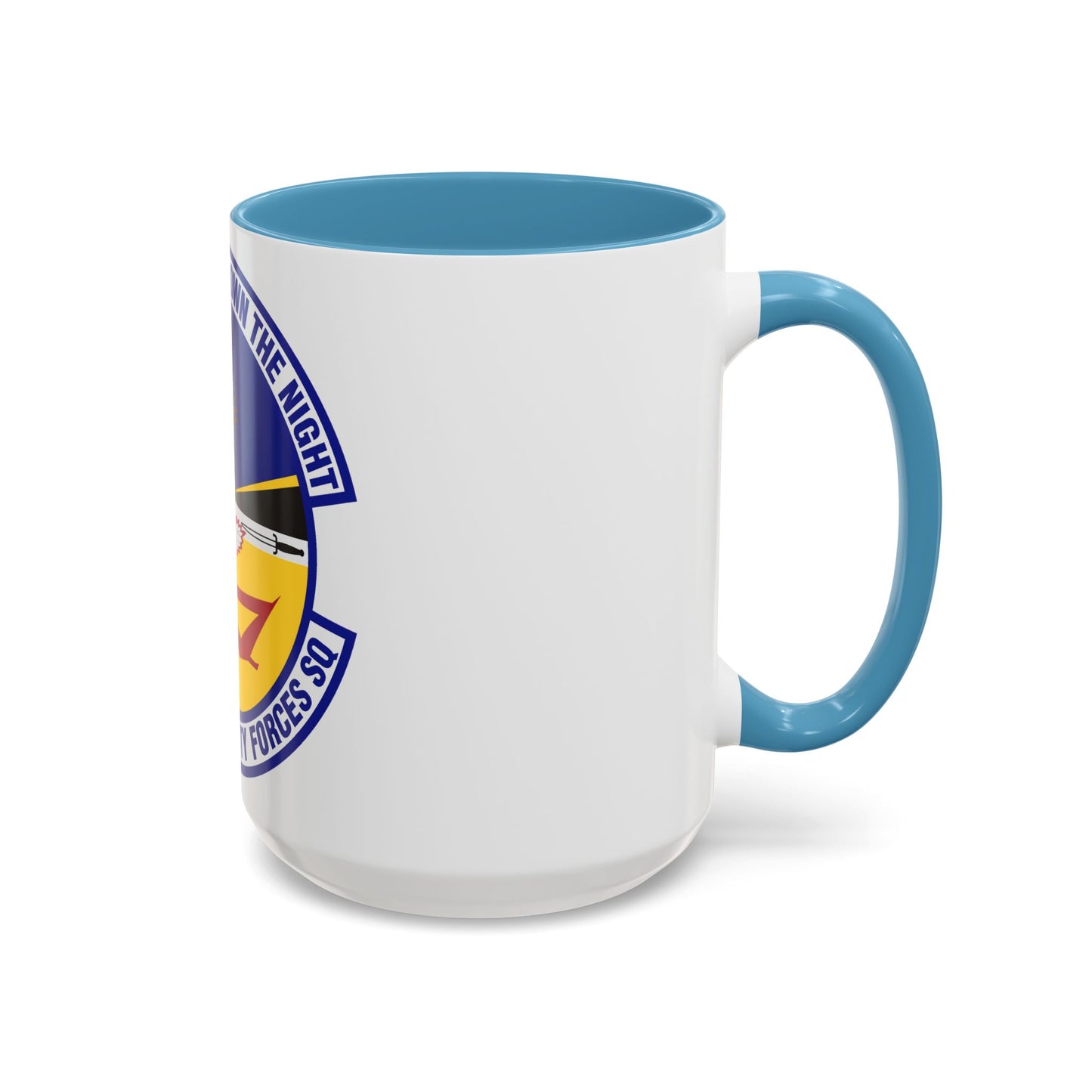 332d Expeditionary Security Forces Squadron (U.S. Air Force) Accent Coffee Mug